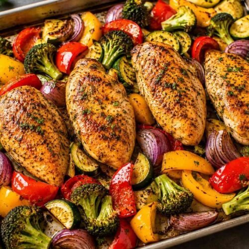Sheet Pan Chicken and Vegetables –Healthy and Flavorful