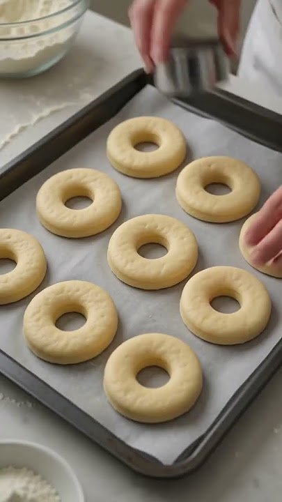 Soft Cream Filled Sugar Donuts