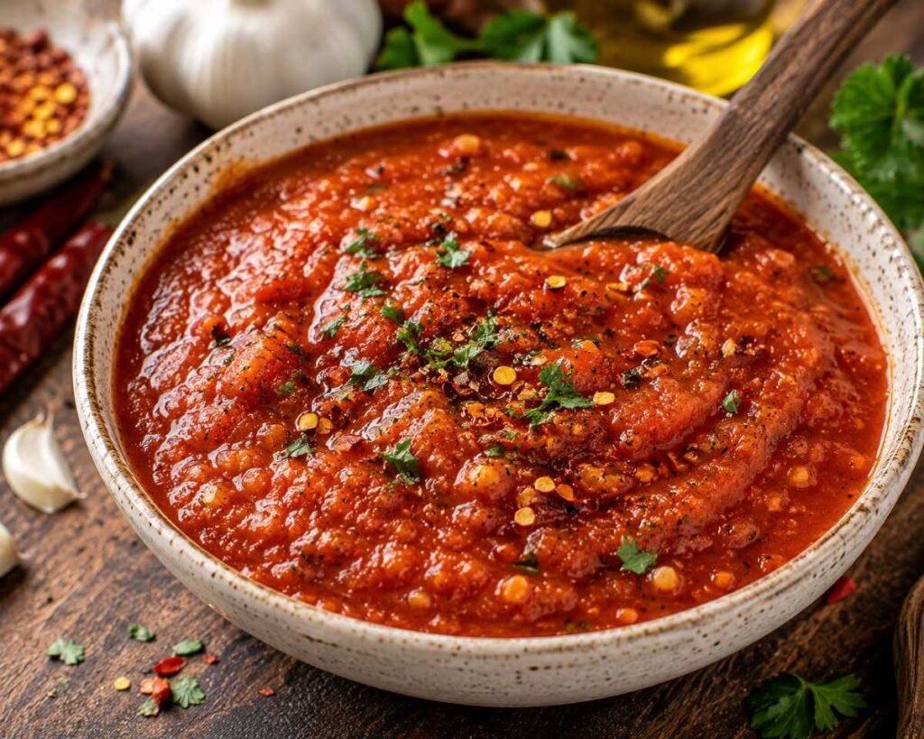 Spicy Arrabbiata Pizza Sauce