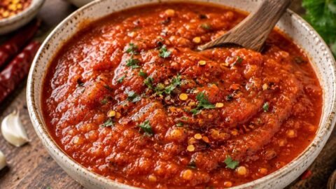Spicy Arrabbiata Pizza Sauce