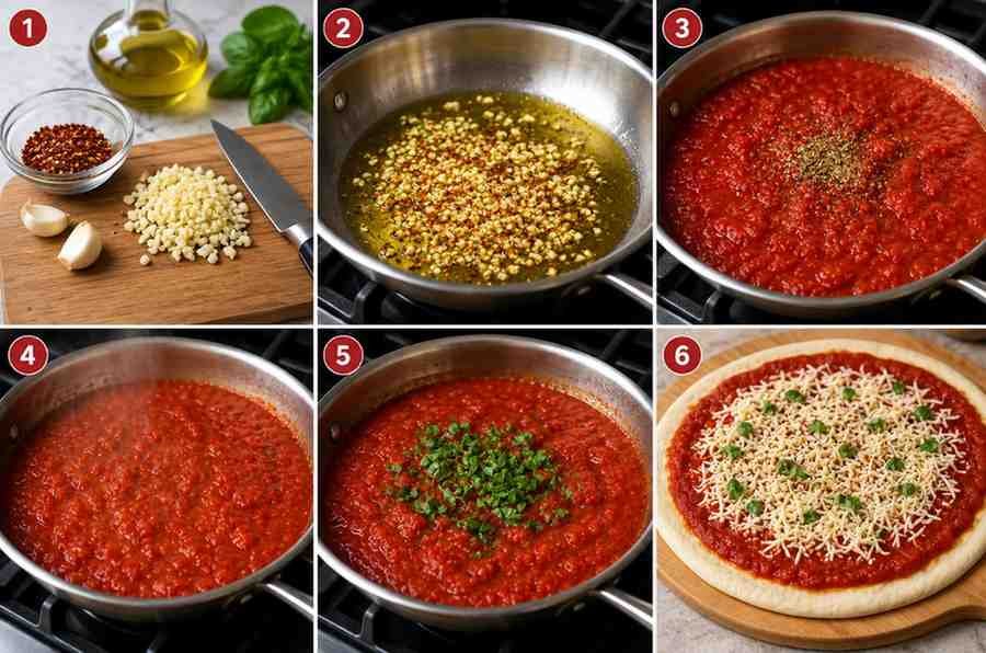 Spicy Arrabbiata Pizza Sauce