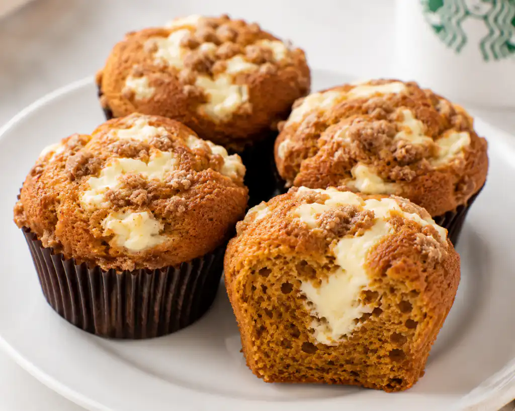 Starbucks Pumpkin Cream Cheese Muffins