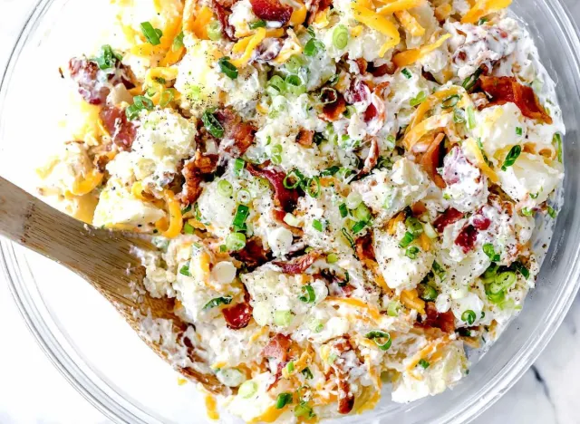 Steakhouse Potato Salad Bacon Bliss