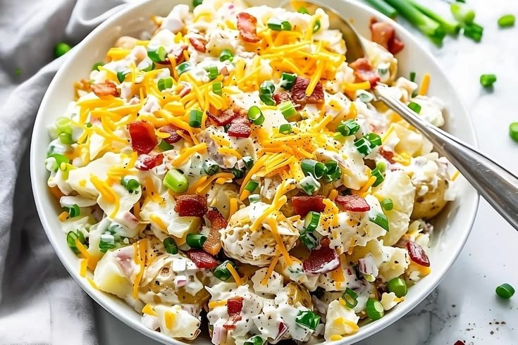 Steakhouse Potato Salad Bacon Bliss
