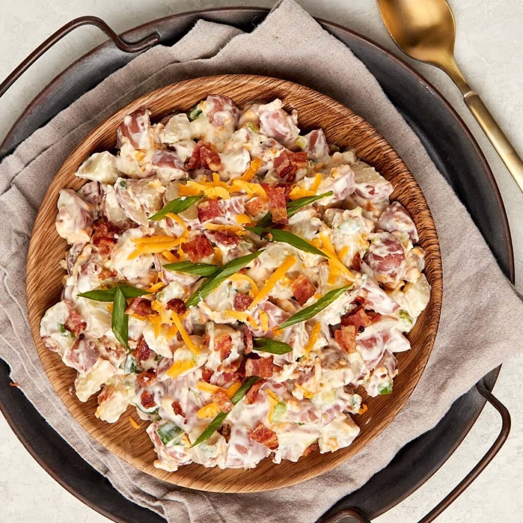 Steakhouse Potato Salad Bacon Bliss