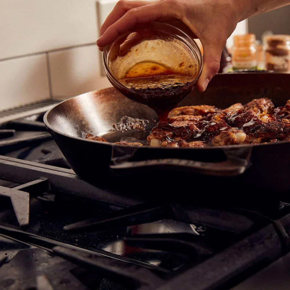 Sweet and Spicy Glazed Korean Chicken