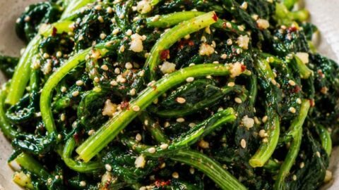 Tender Korean Spinach