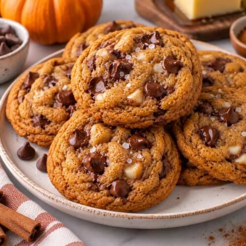 Pumpkin Brown Butter Cookies – Soft and Flavorful