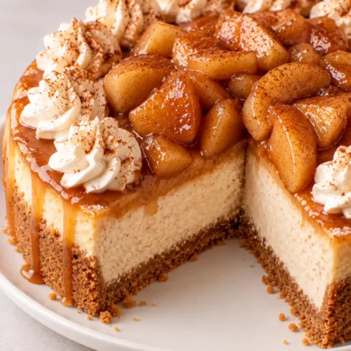 Apple Cider Cheesecake