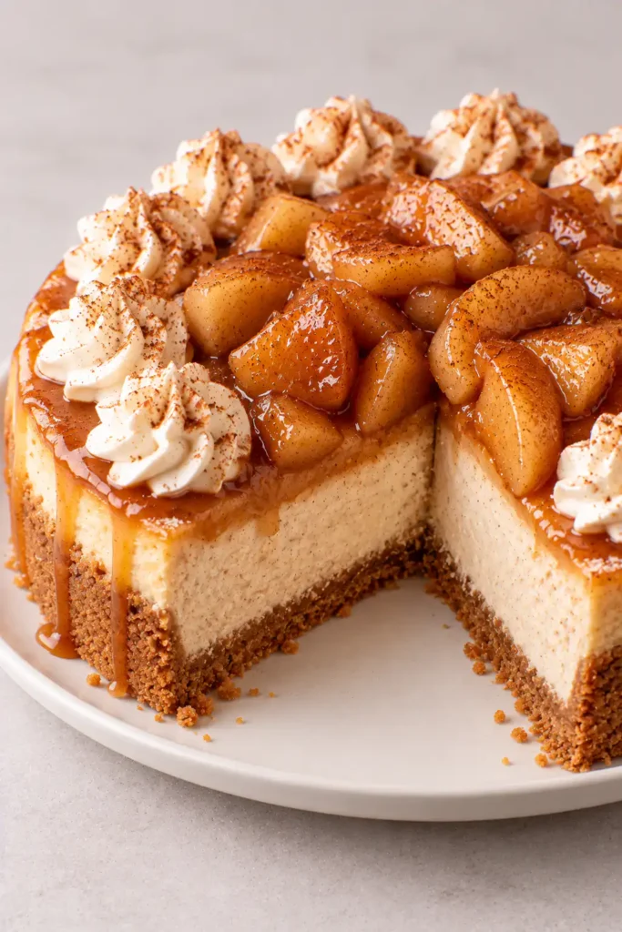 Apple Cider Cheesecake