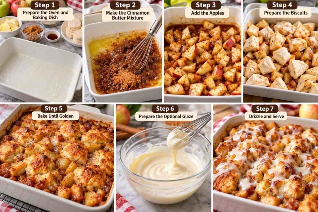 Apple Cinnamon Biscuit Bake
