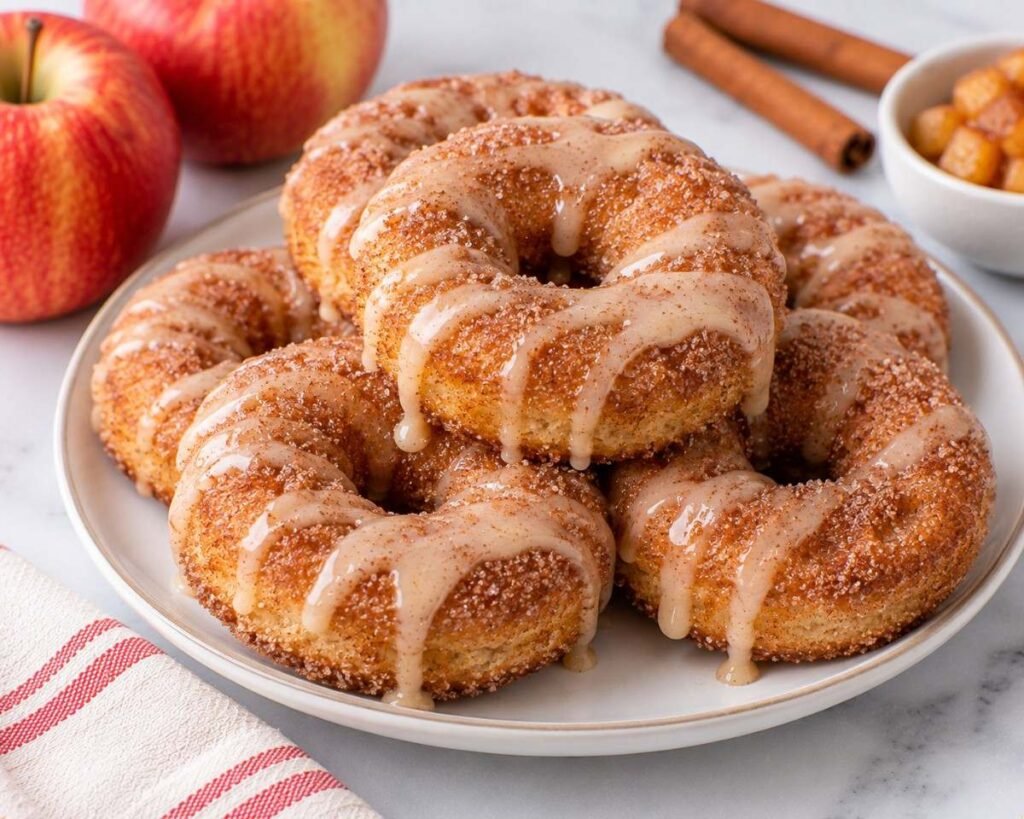 Apple Cinnamon Donuts – Easy and Delicious
