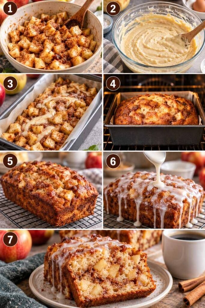 Apple Fritter Bread – Moist and Sweet
