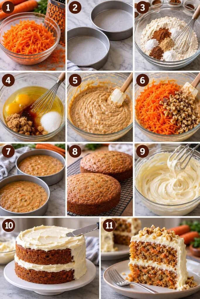 Carrot Cake – Moist and Spiced