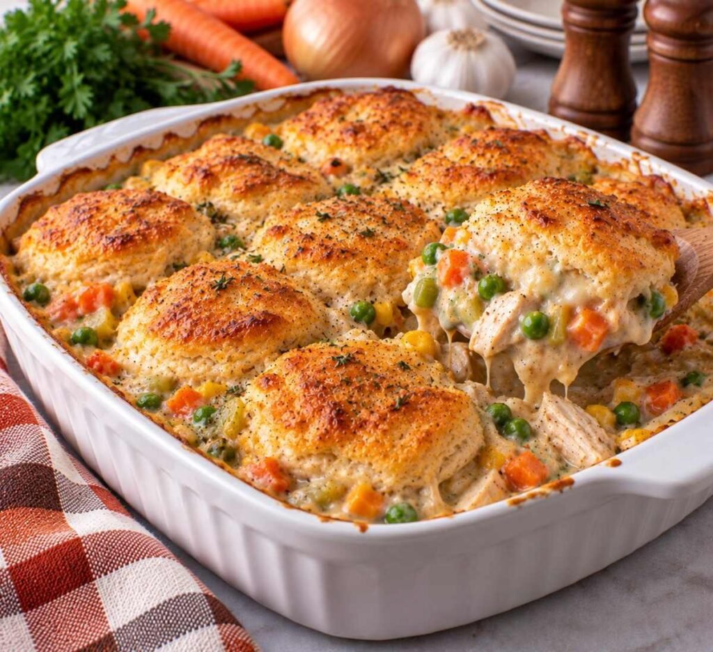 Chicken Pot Pie Casserole