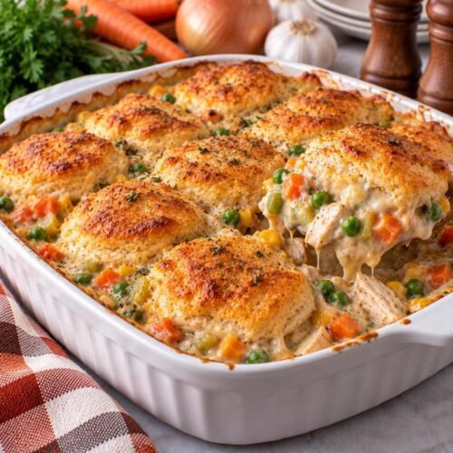 Chicken Pot Pie Casserole