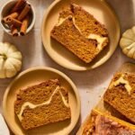 Cinnamon Cream Cheese Pumpkin Bread