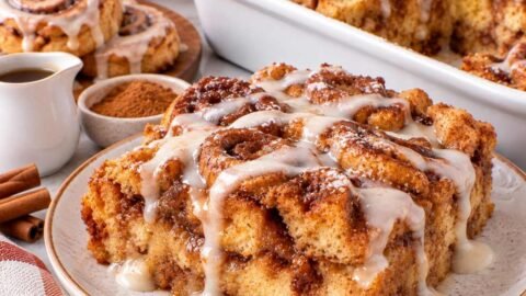 Cinnamon Roll French Toast Casserole