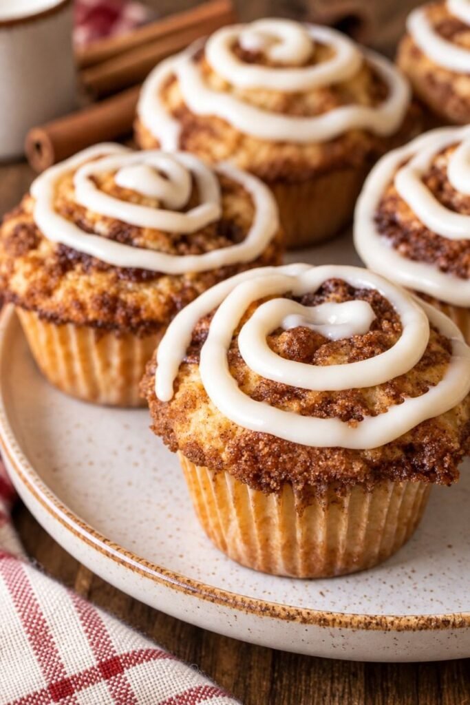 Cinnamon Roll Muffins