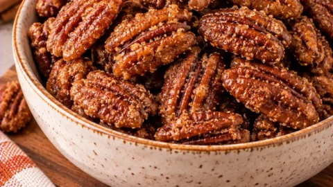 Cinnamon Sugar Pecans