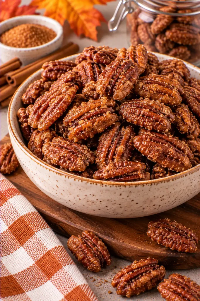 Cinnamon Sugar Pecans