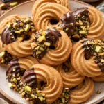 Coffee Butter Cookies: