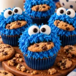 Cookie Monster Cupcakes – Fun and Delicious