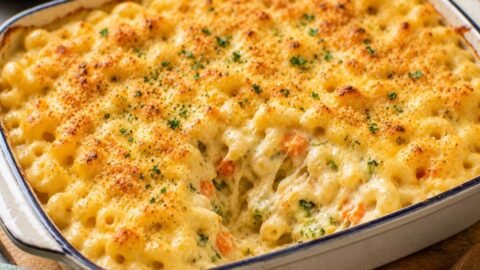 Creamy Macaroni and Cheese with Hidden Vegetables