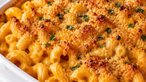 Creamy Pumpkin Mac and Cheese