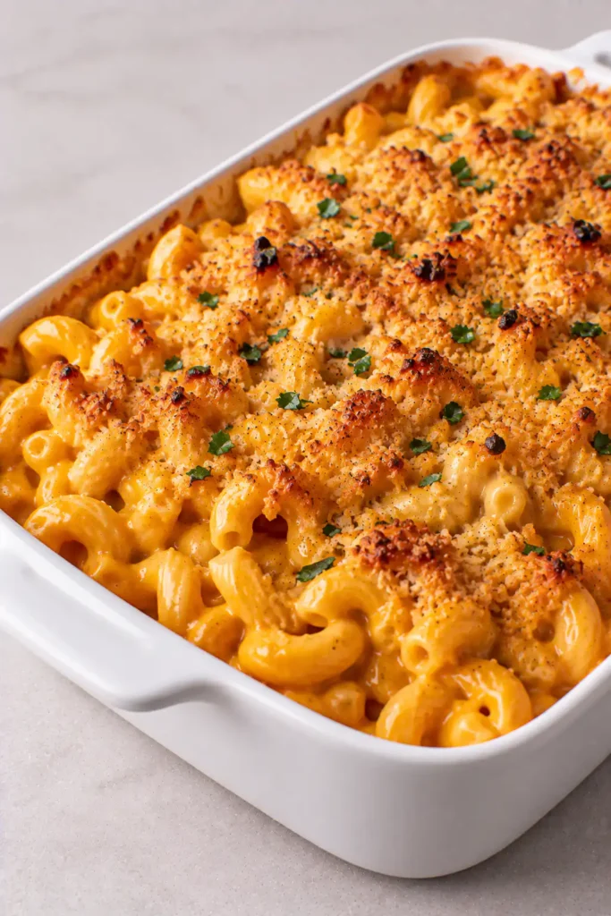 Creamy Pumpkin Mac and Cheese