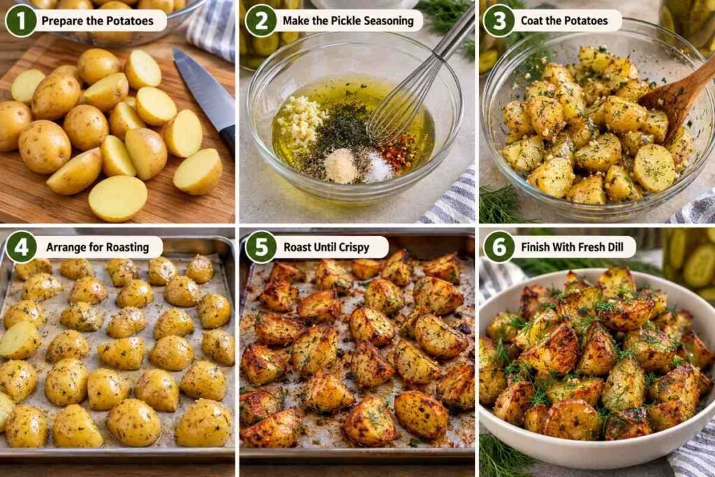 Dill Pickle Potatoes