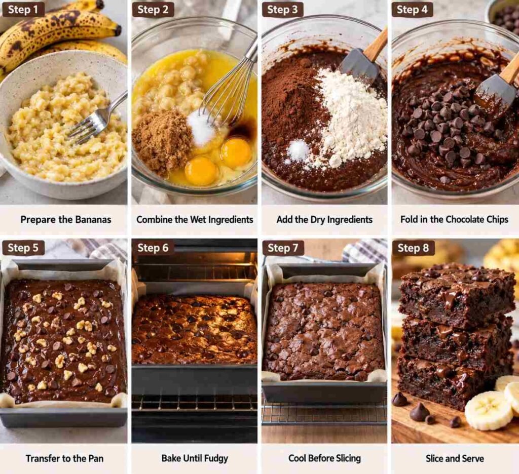 Easy Banana Brownies
