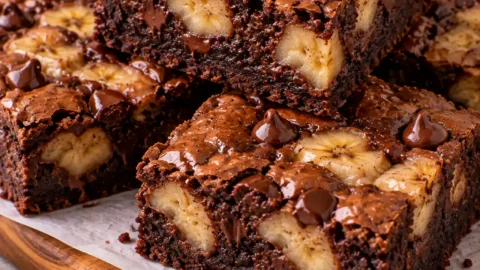 Easy Banana Brownies