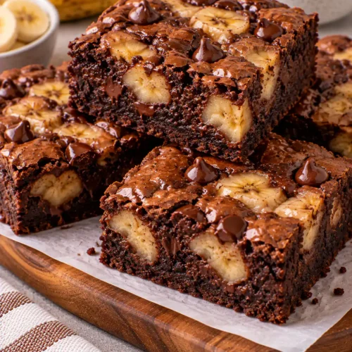 Easy Banana Brownies
