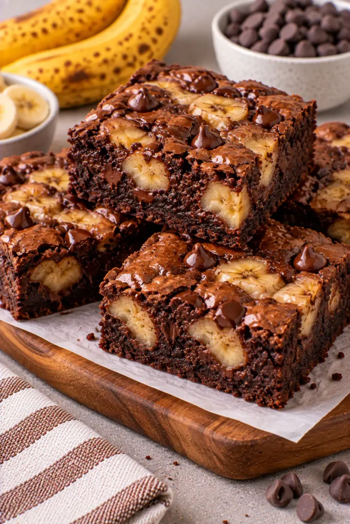Easy Banana Brownies