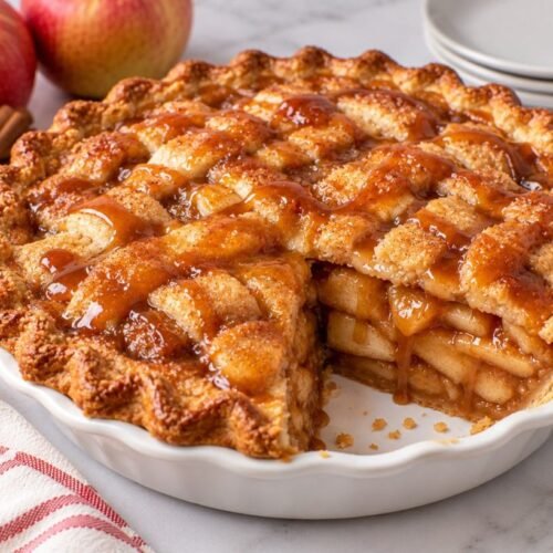 Easy Caramel Apple Pie – Sweet and Buttery
