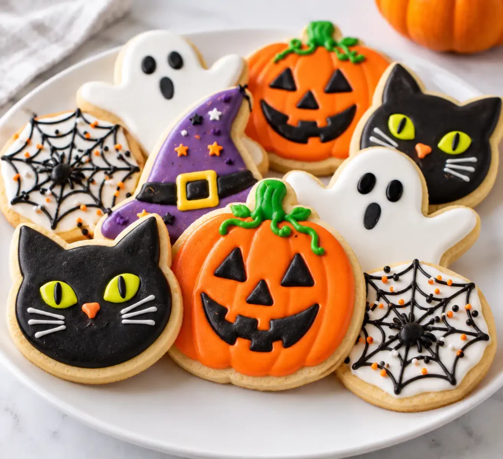 Easy Halloween Sugar Cookies