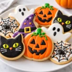 Easy Halloween Sugar Cookies