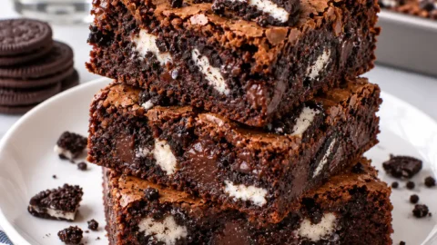 Easy Oreo Brownies