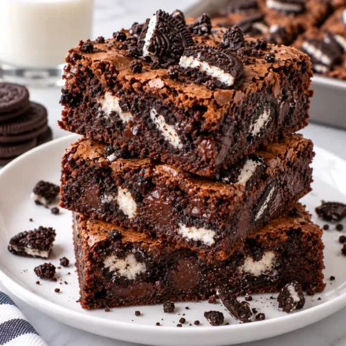 Easy Oreo Brownies