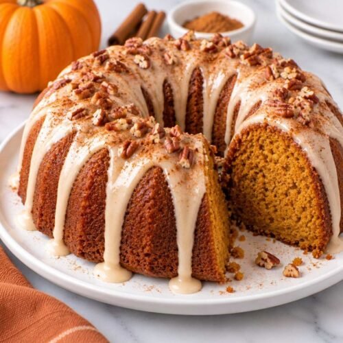 Easy Pumpkin Bundt Cake – Moist and Spiced