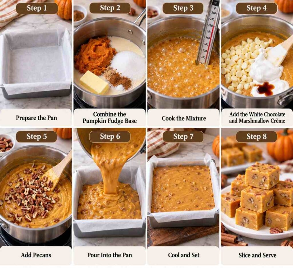 Easy Pumpkin Fudge
