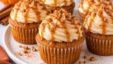 Easy Pumpkin Pie Cupcakes – Soft and Delicious