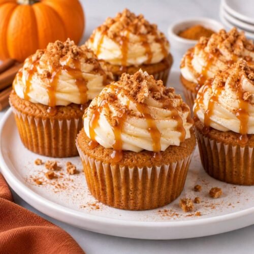 Easy Pumpkin Pie Cupcakes – Soft and Delicious
