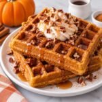 Easy Pumpkin Waffles