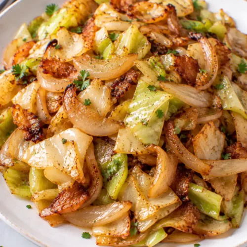 Fried Cabbage with Onion – Sweet and Savory