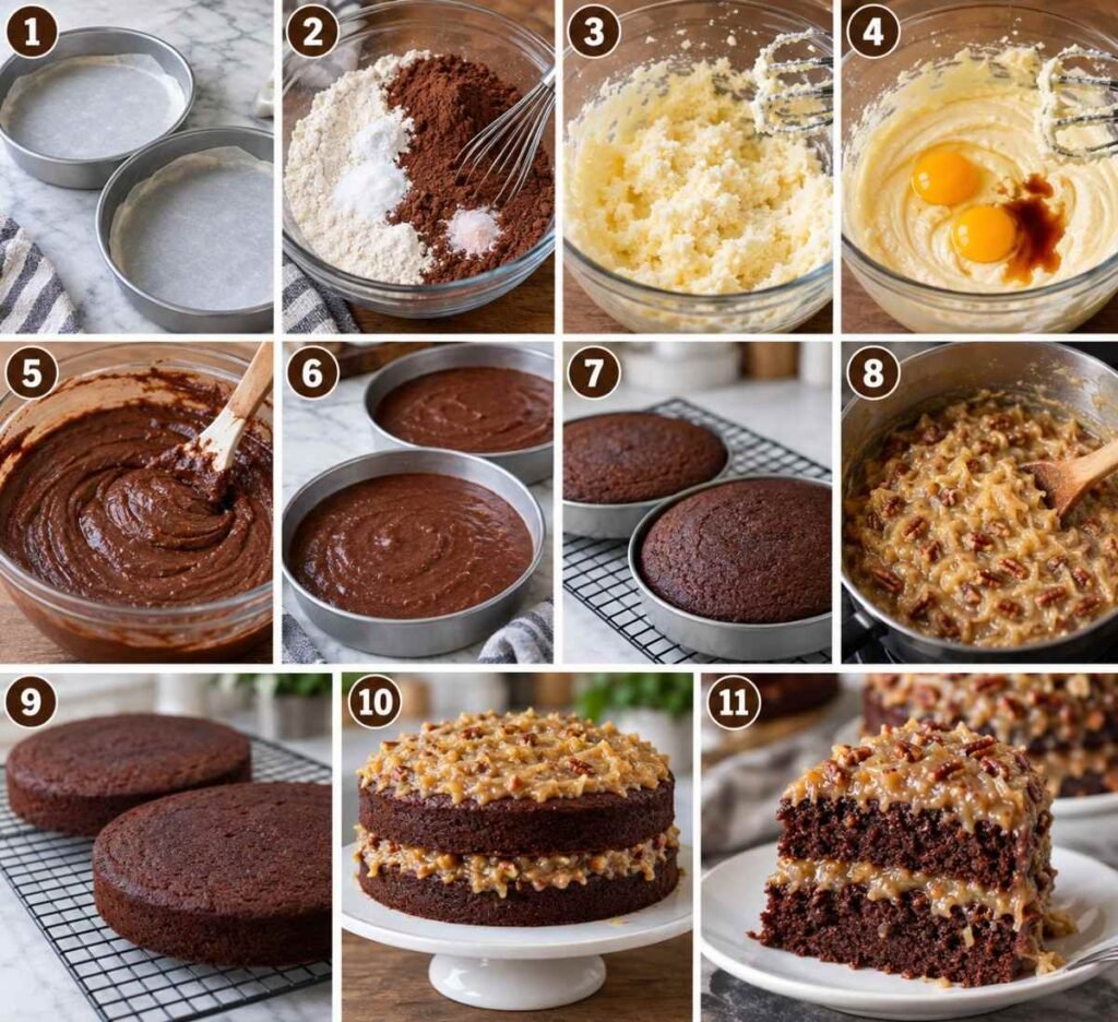 German Chocolate Cake