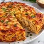 Leftover Spaghetti Frittata