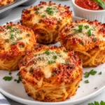 Leftover Spaghetti Muffins