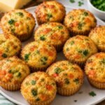 Mini Vegetable and Cheese Savoury Muffins